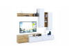 NEVIO-1 OAK KRAFT GOLD / WHITE 
